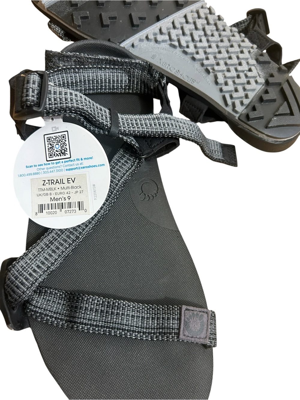 Xero Shoes Men’s 9 Z Trail EV Sandals NWT - Picture 3 of 4